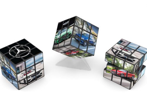 Mercedes  Germany car Rubiks 3x3 Sales Aid