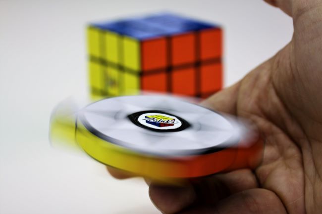 fidget spinner rubix cube